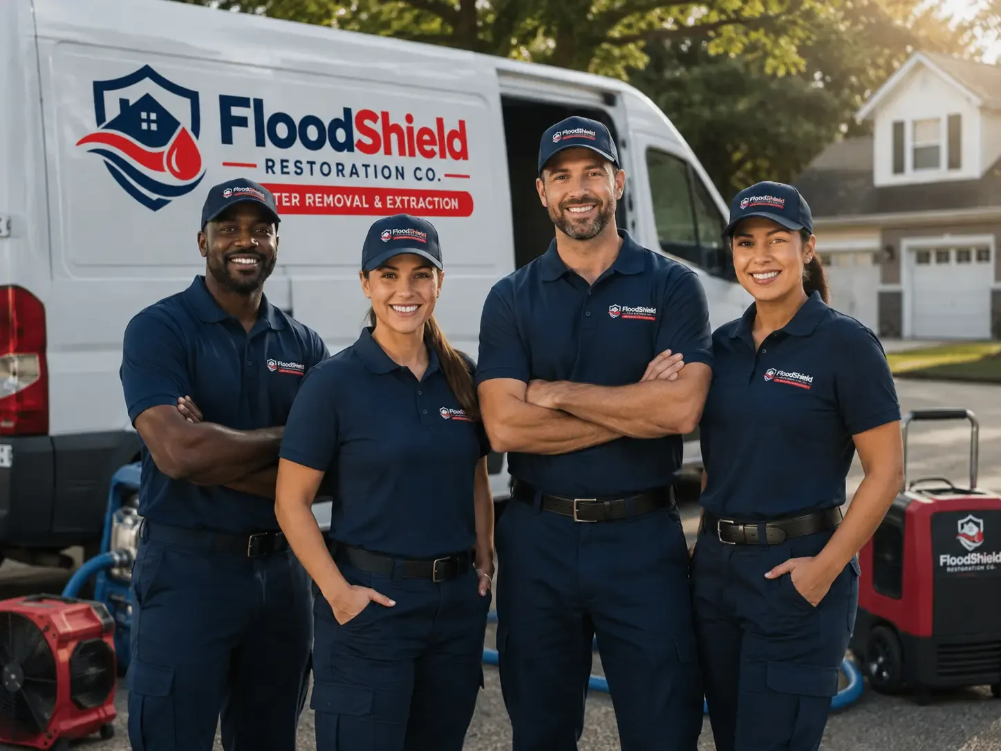 Flood Damage Restoration company in Lewiston Woodville, NC